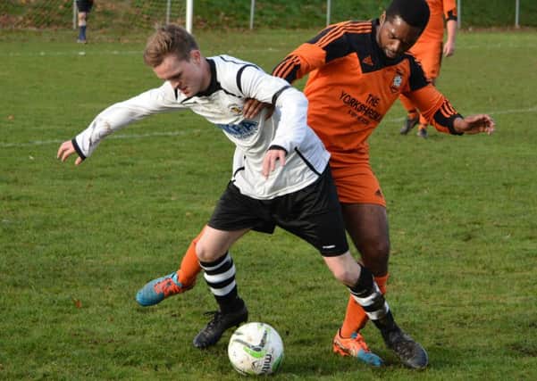 Kristian Angus bagged a brace for Overthorpe but they surrendered a 4-0 lead as they suffered a 6-5 defeat to West Horton in the West Riding County Amateur League Division One Cup semi-final last Saturday.