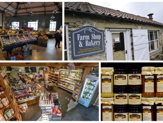 There are a wide array of different farm shops around Yorkshire, many of which have restaurants or cafes selling delicious food made from their own produce