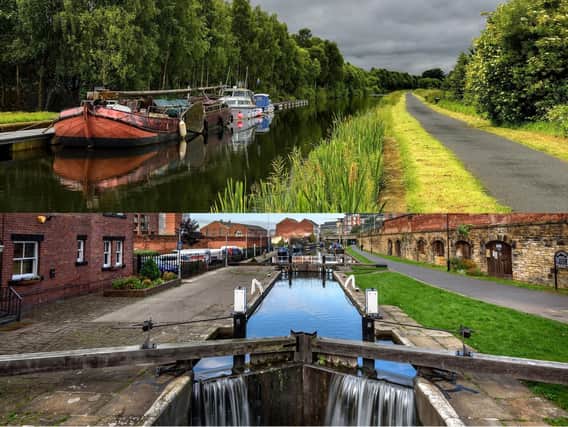 Work has recently begun and progress made on the upgrading of four canal towpaths in Yorkshire