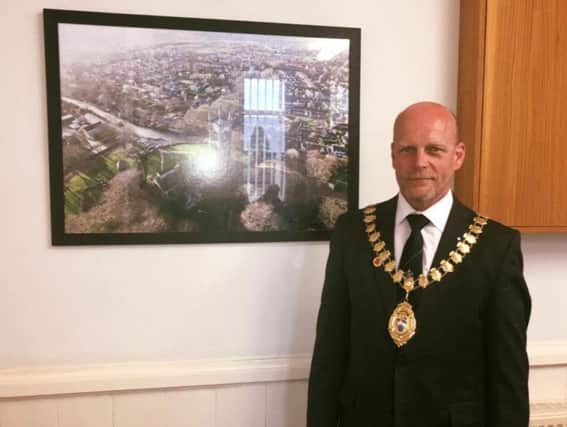 New Mirfield Mayor Martin Ibberson.