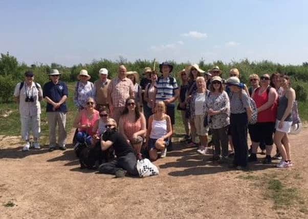 A party of 30 parishioners from Holy Spirit Church, Heckmondwike, and St Pauls Church at Cleckheaton held a sponsored walk around St Aidans Country Park in Swillington last Sunday.