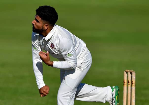 Cleckheaton overseas player Tayyab Tahir struck a second successive century but was unable to prevent his side slipping to defeat against Bradford and Bingley in  the Bradford League Premier Division last Saturday.