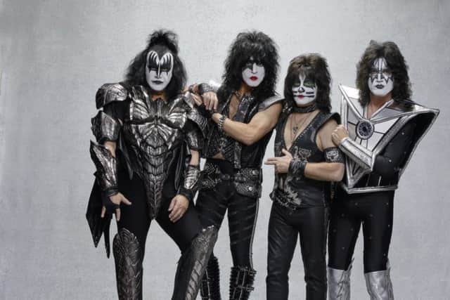 The legendary Kiss are among the headliners